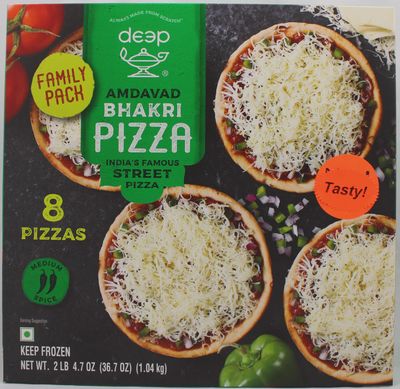 Deep Frozen - Bhakri Pizza 2Pcs