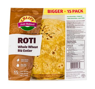 Crispy - Whole Wheat Roti 750g