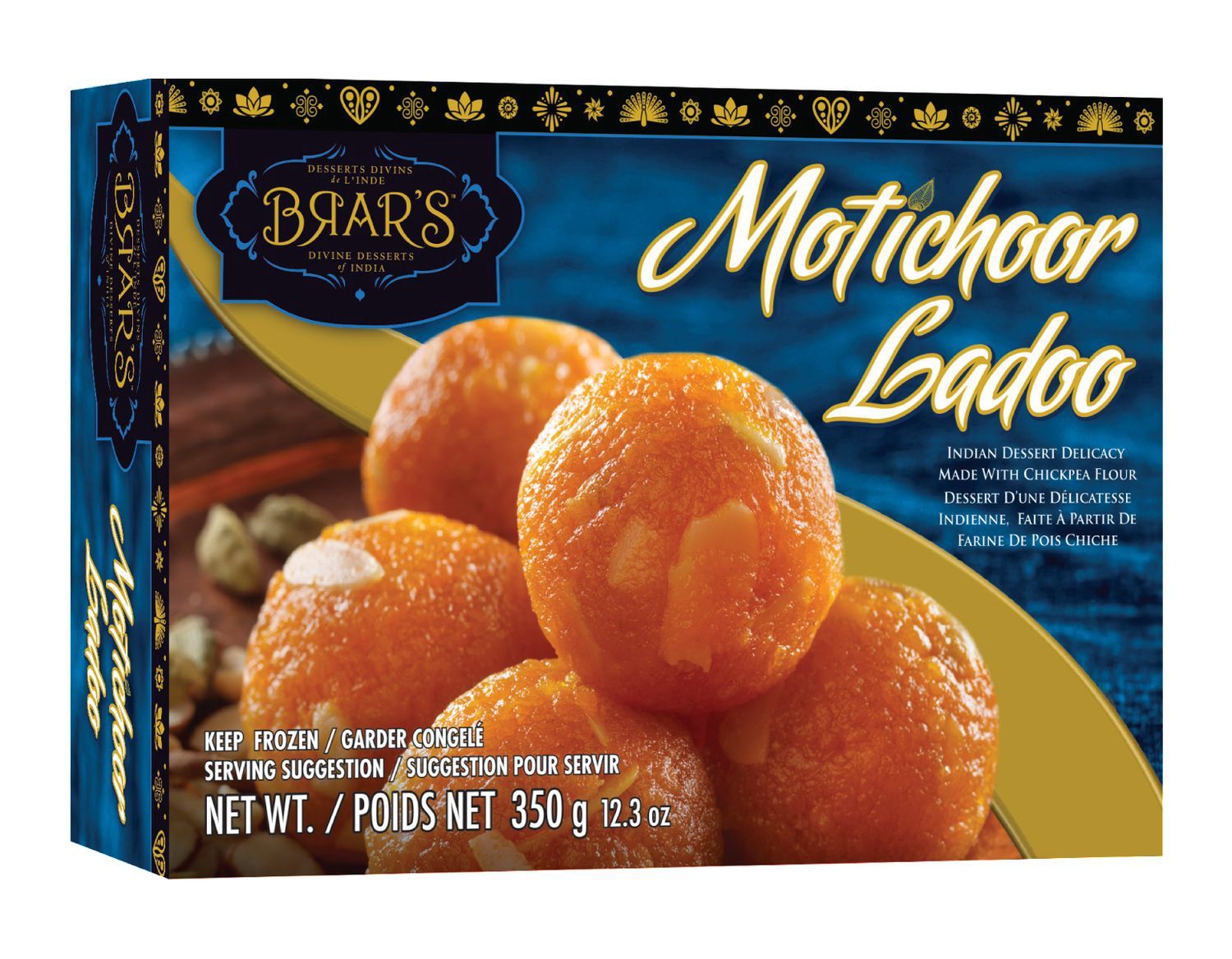 Brar&#39;s Frozen - Motichoor Ladoo 350g