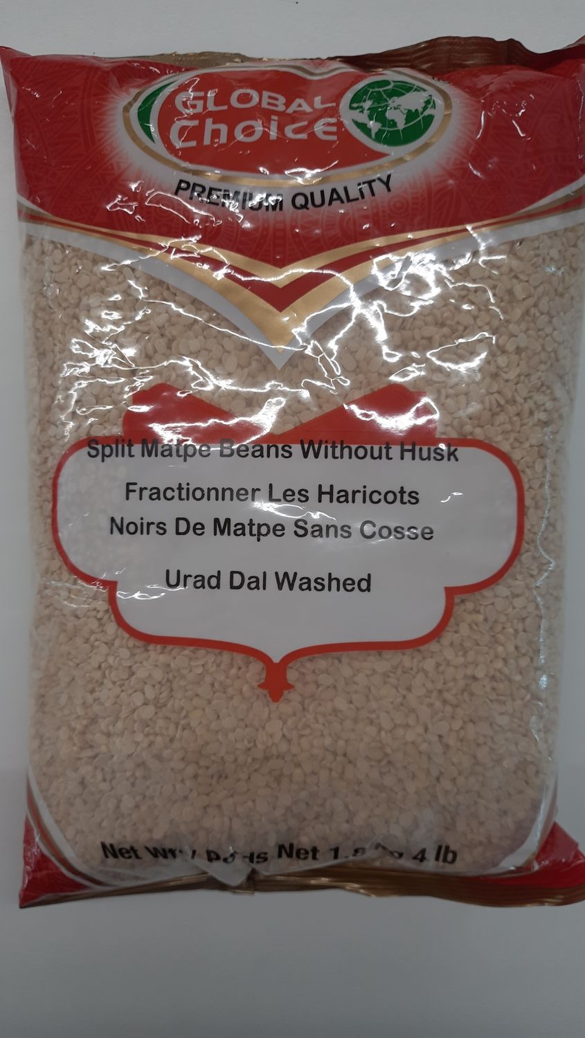 Global Choice - Urad Dal Washed 4lb