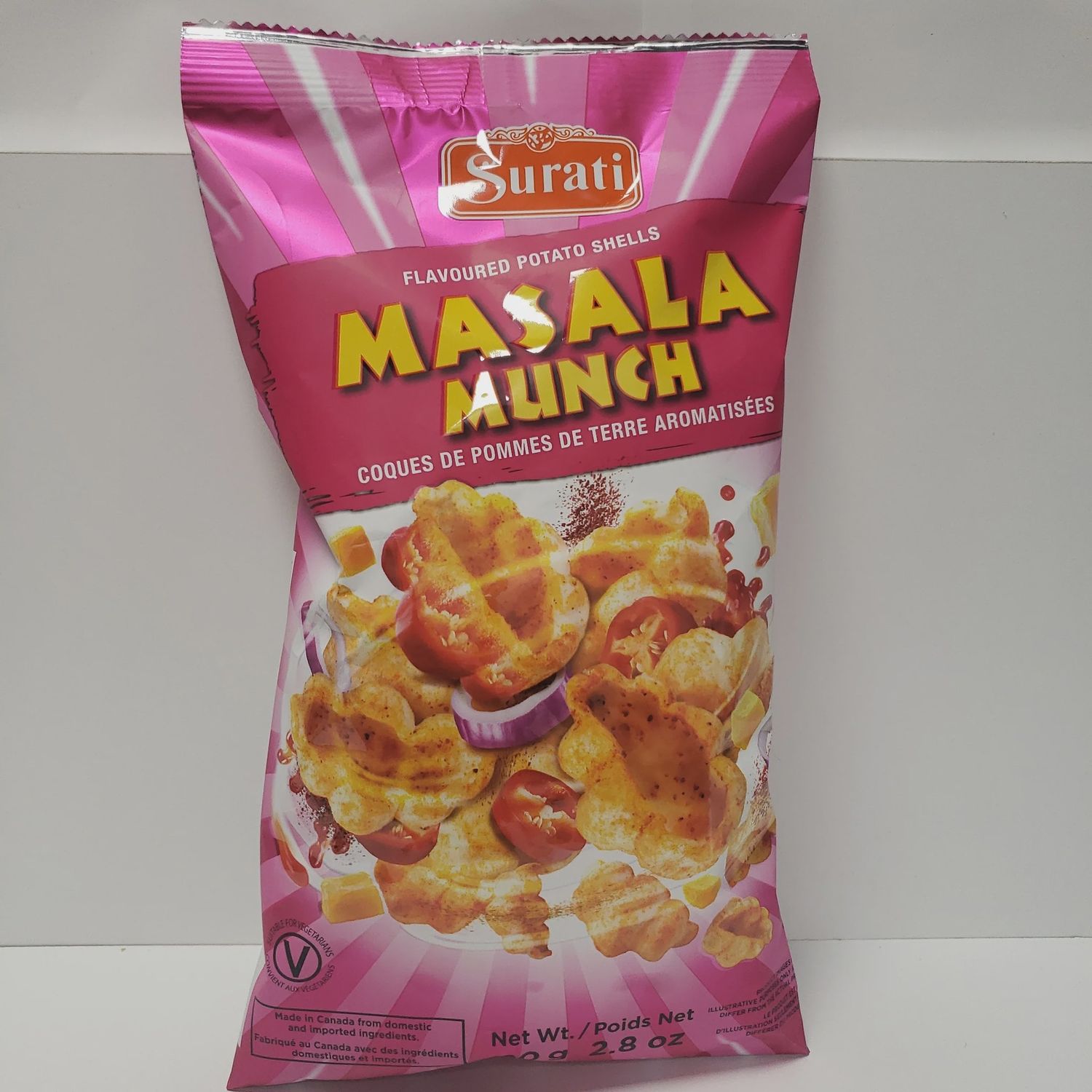 Surati - Masala Munch Shells 80g