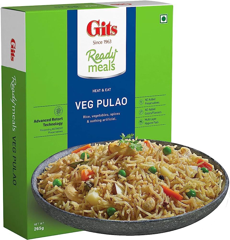 Gits - RTE Veg Pulav 265g