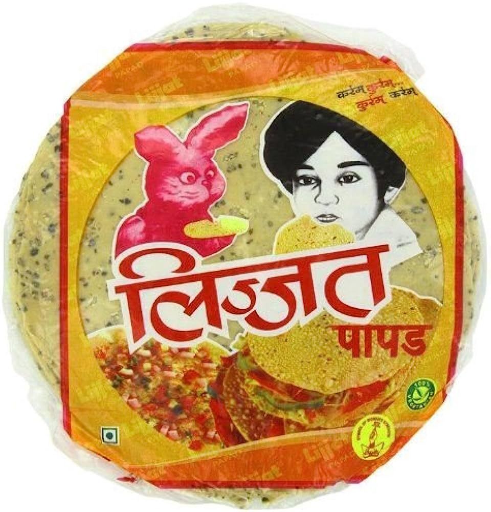 Lijjat - Punjabi Masala Papad 200g