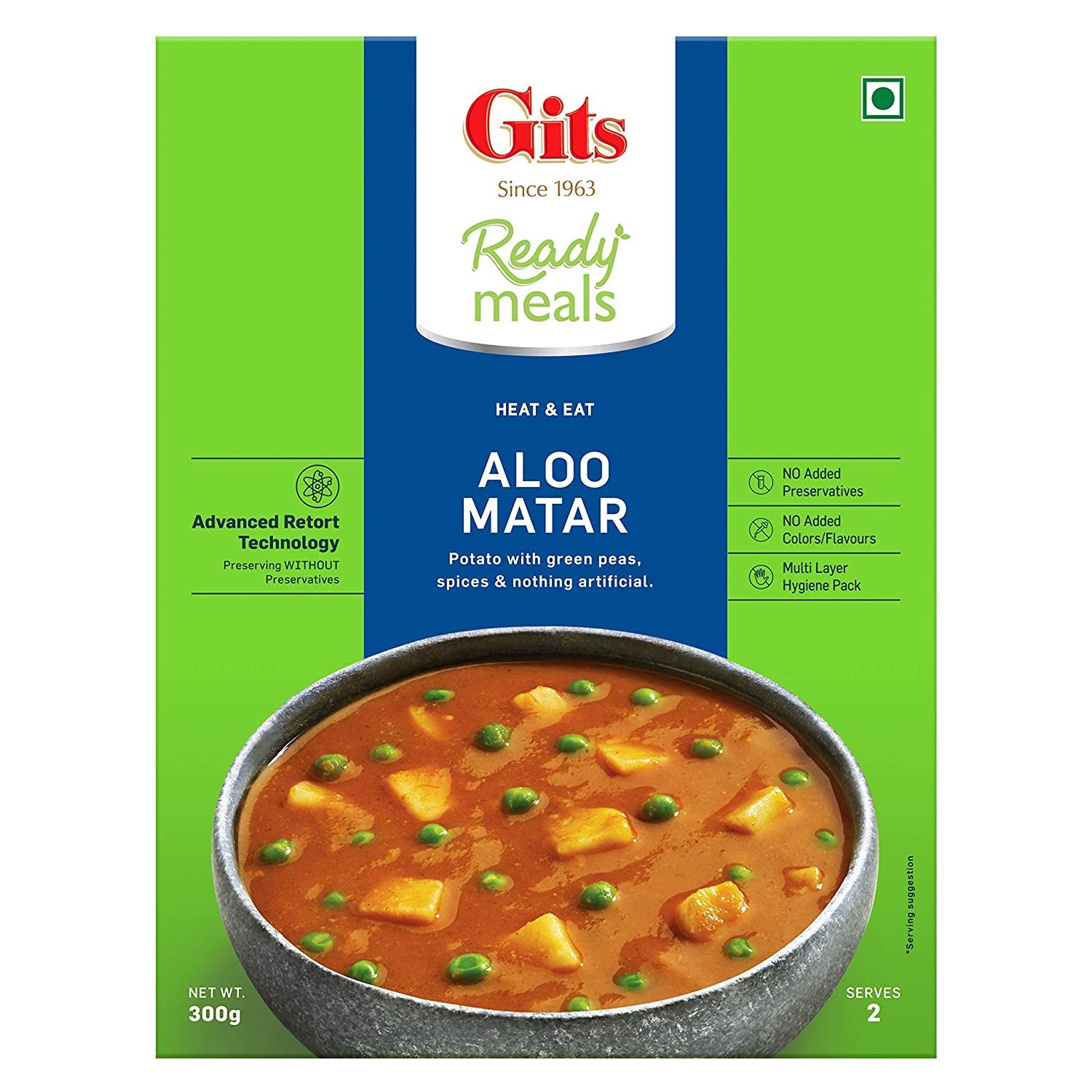 Gits - RTE Aloo Matar 300g