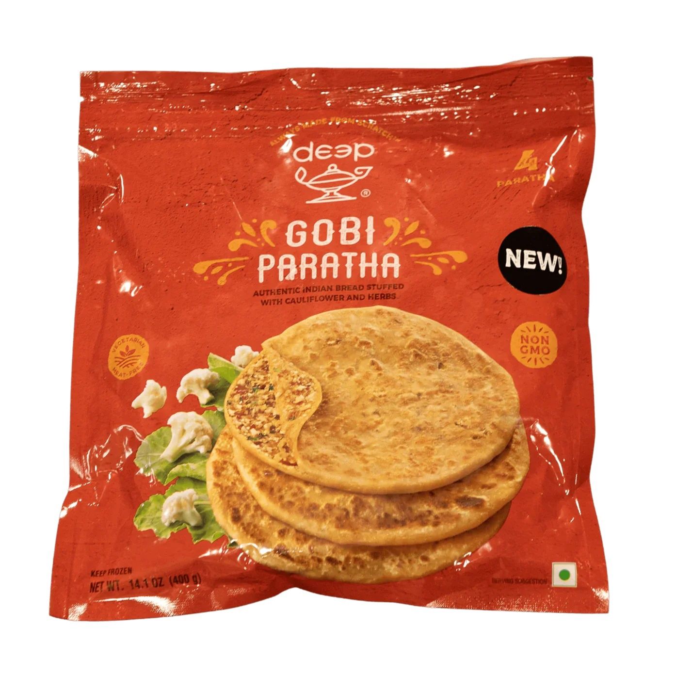 Deep Frozen - Gobi Paratha 4Pcs