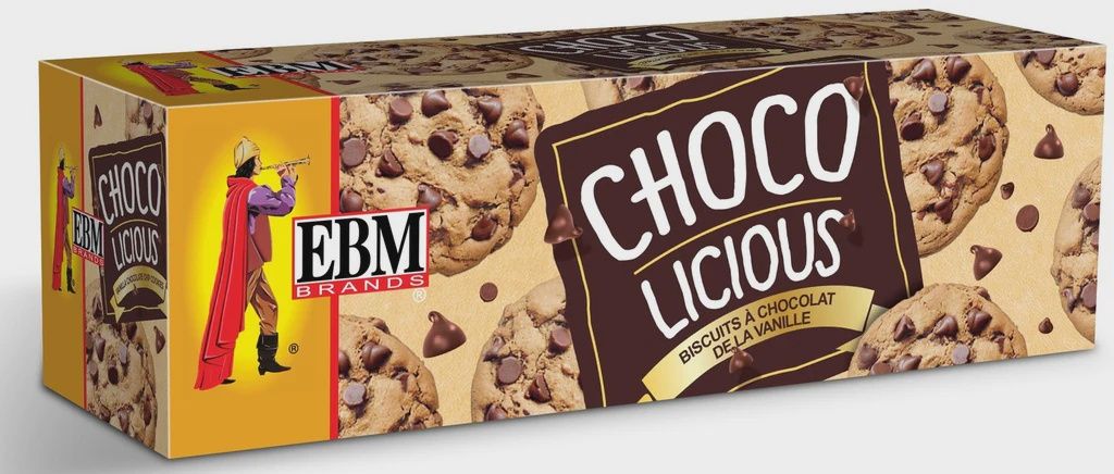 EBM - Choclicious Choclate Chips Biscuits 102g