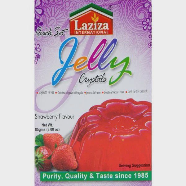 Laziza - Strawberry Crystal Jelly 85g