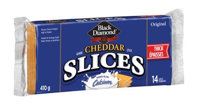 Black Diamond - Cheddar Cheese Slices 410g