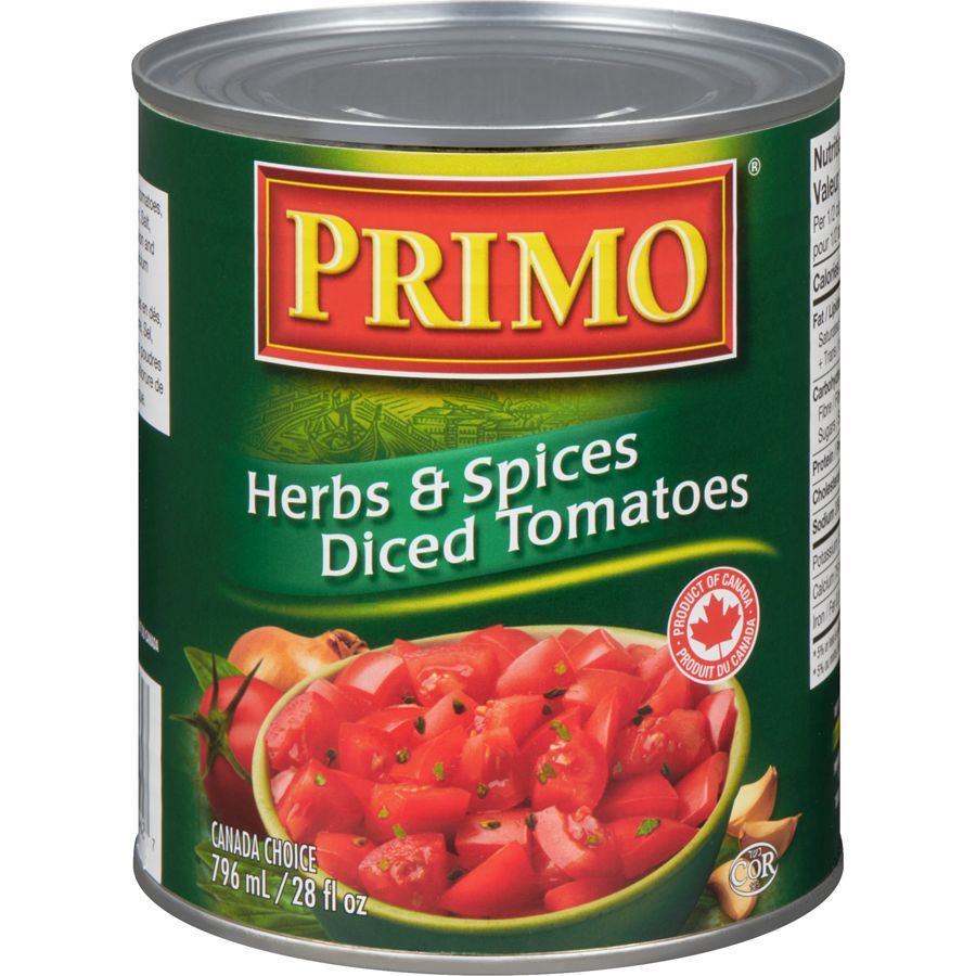 Primo - Canned Tomatoes Diced 796ml