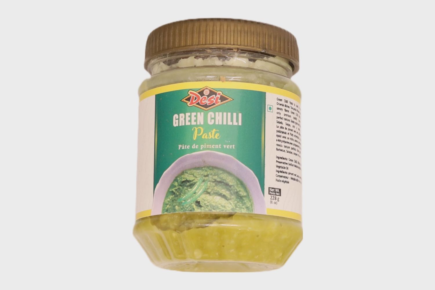 Desi - Green Chilli Paste 228g