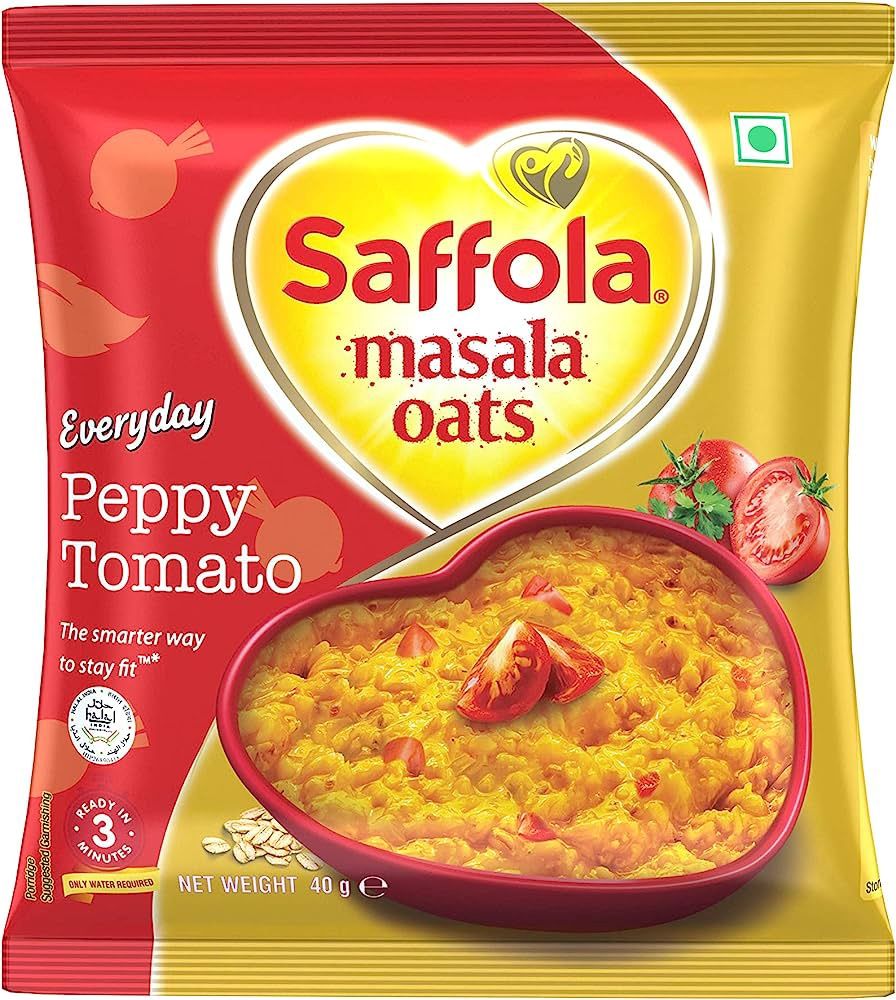 Saffola - Masala Oats Peppy Tomato 38g