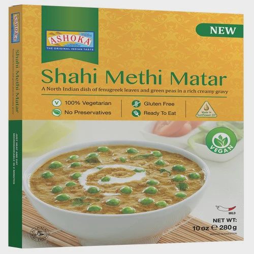 Ashoka - RTE Methi Malai Matar 280g
