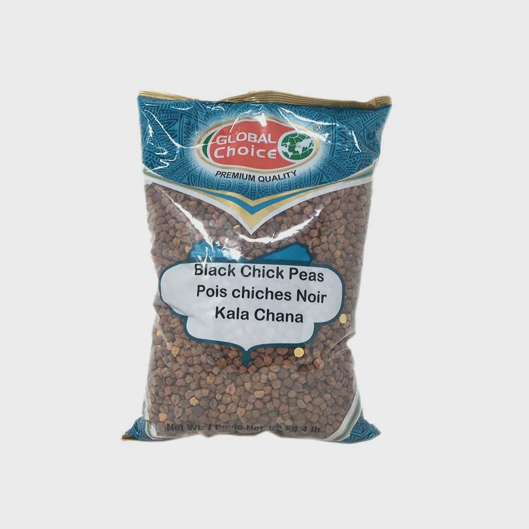 Global Choice - Kala Chana (Black Chickpeas) 4lb