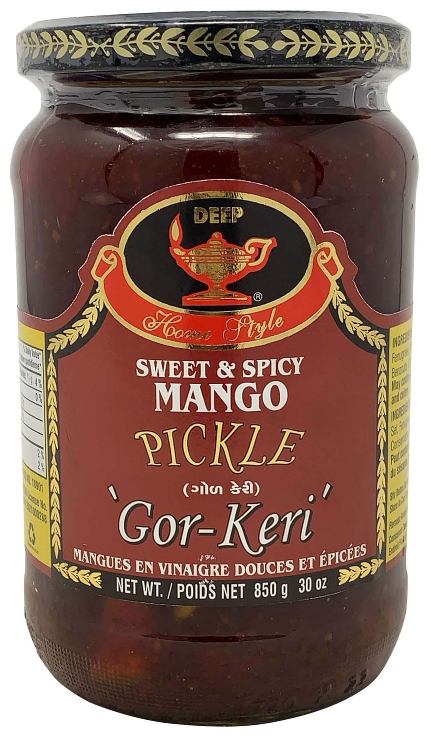 Deep - Mango Gor-Keri Pickle 850g