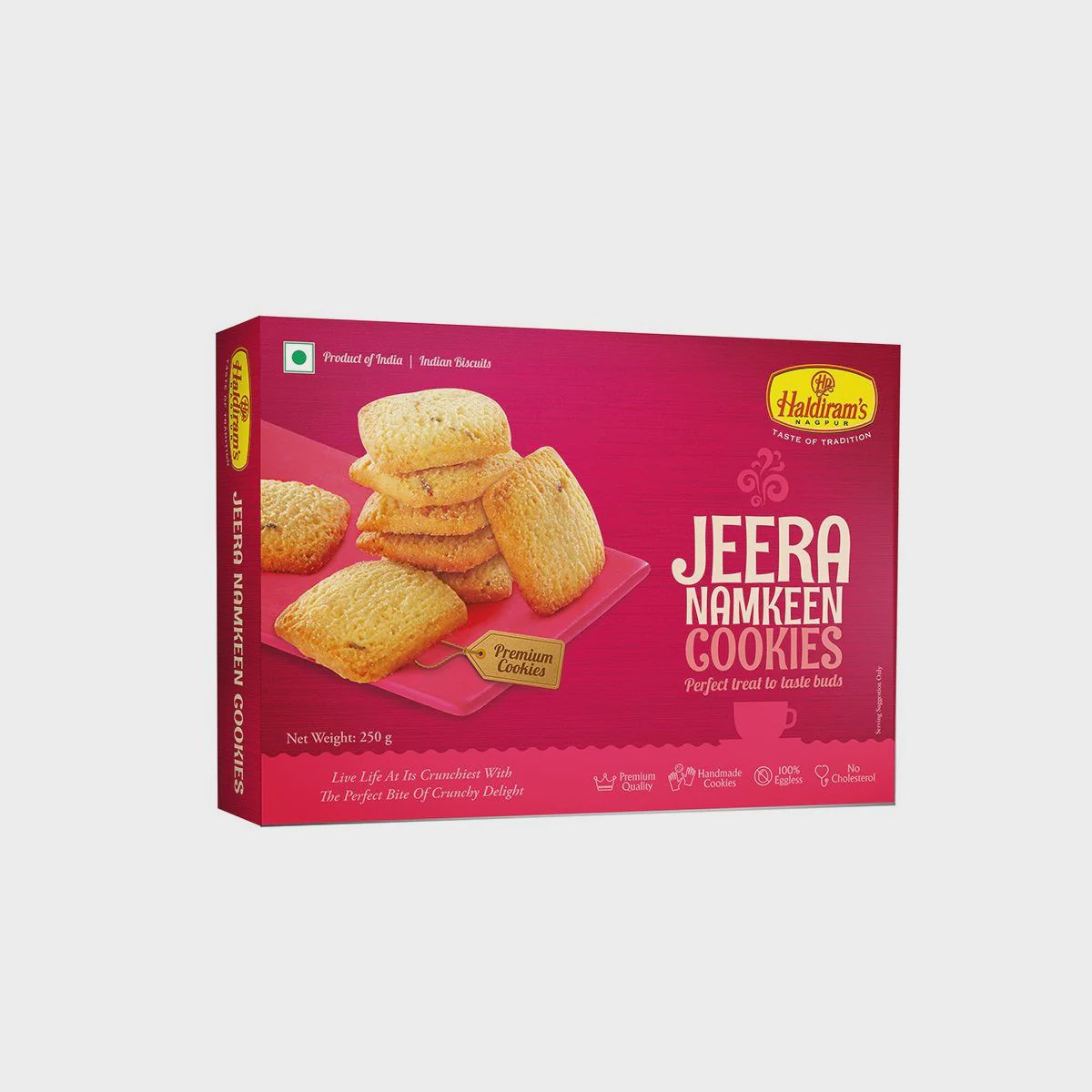 Haldiram&#39;s - Jeera Namkeen Cookies 250g