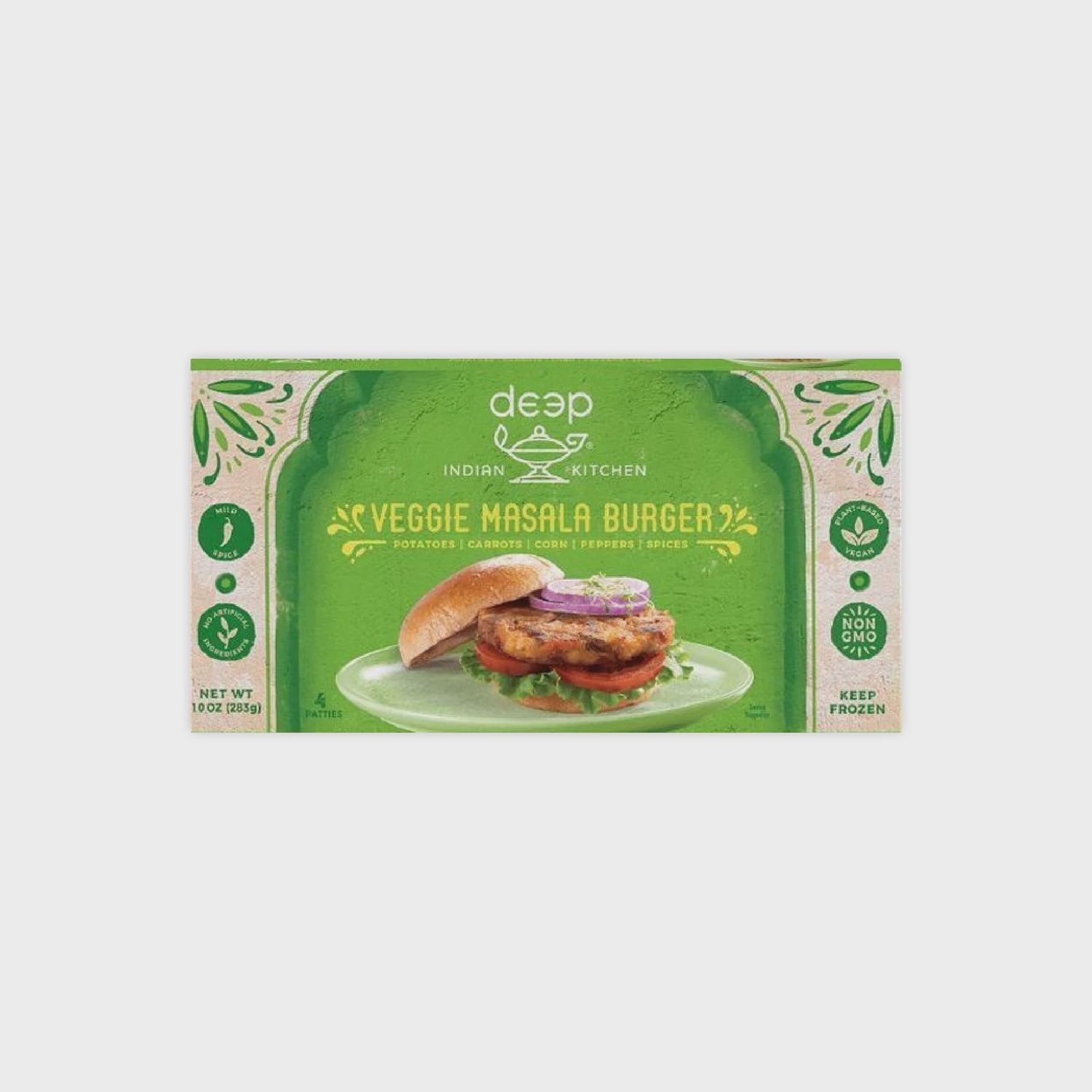 Deep Frozen - Masala Veg Burger 4Pcs