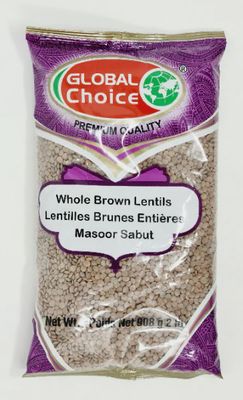 Global Choice - Whole Brown Lentils 2lb