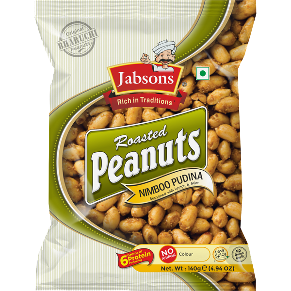 Jabsons - Peanut Nimbu Pudina 140g