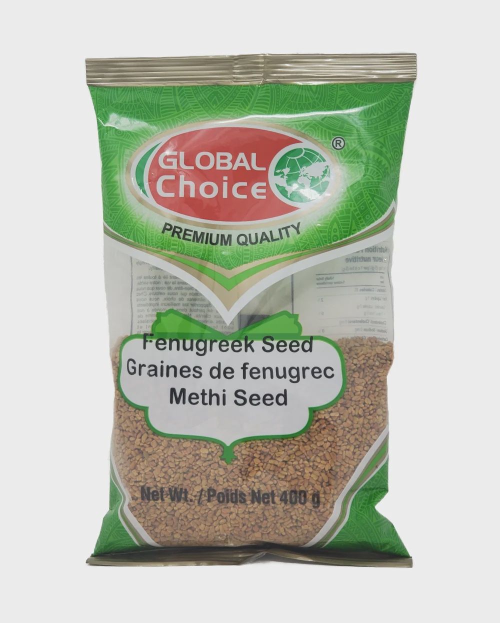 Global Choice - Fenugreek (Methi) Seeds 400g