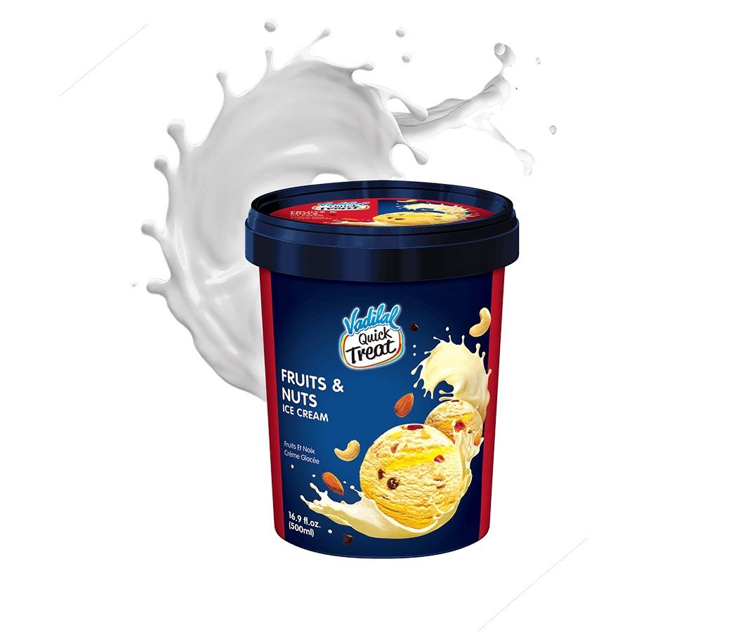 Vadilal Frozen - Fruit &amp; Nuts 1L