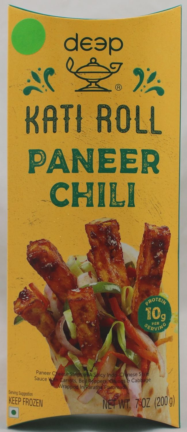 Deep Frozen - Kathi Roll Paneer Chilli 200g