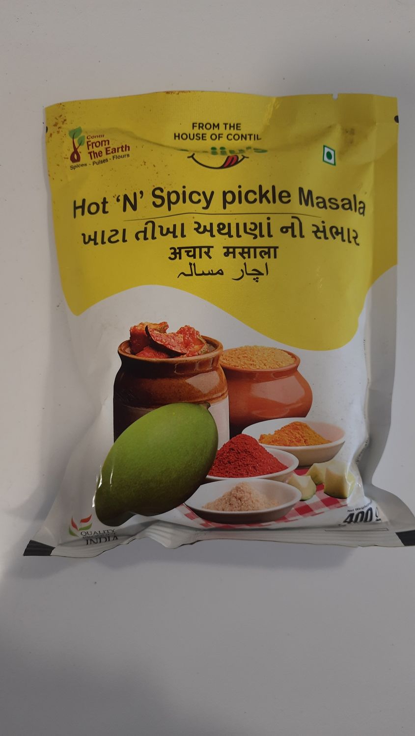 From the Earth - Hot n Spicy Pickle Masala 400g