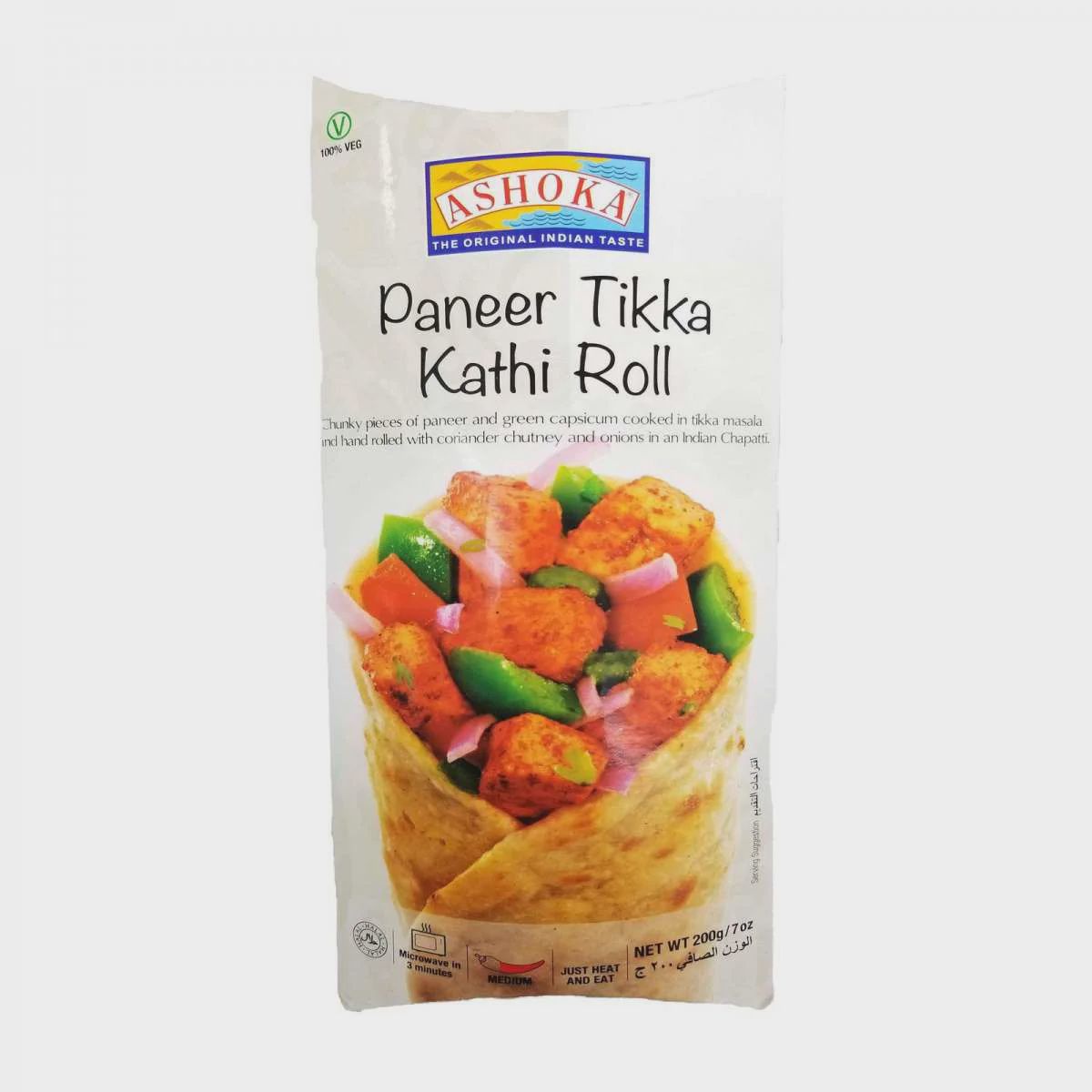 Ashoka Frozen - Kathi Roll Paneer Tikka 200g