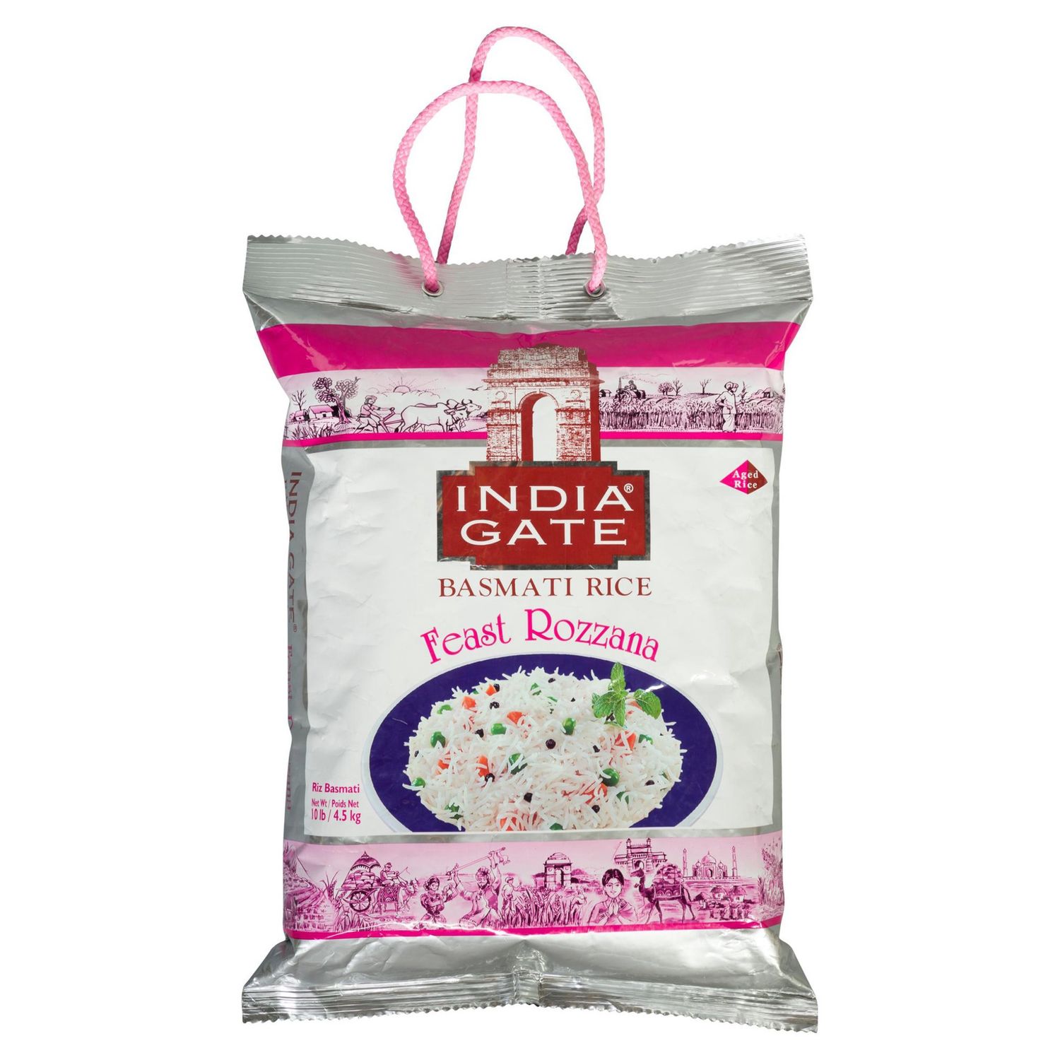 India Gate - Feast Basmati Rice (Rozzana) 10lb