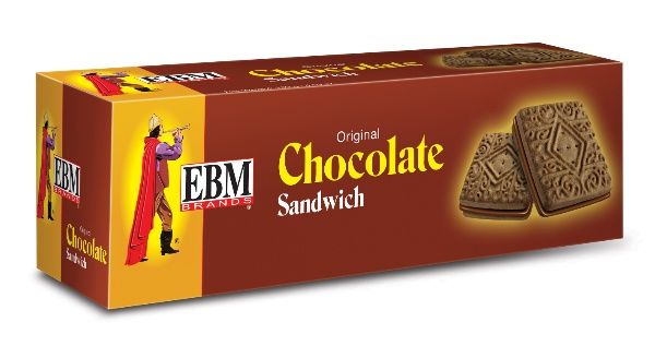 EBM - Biscuits Chocolate Sandwich 130g