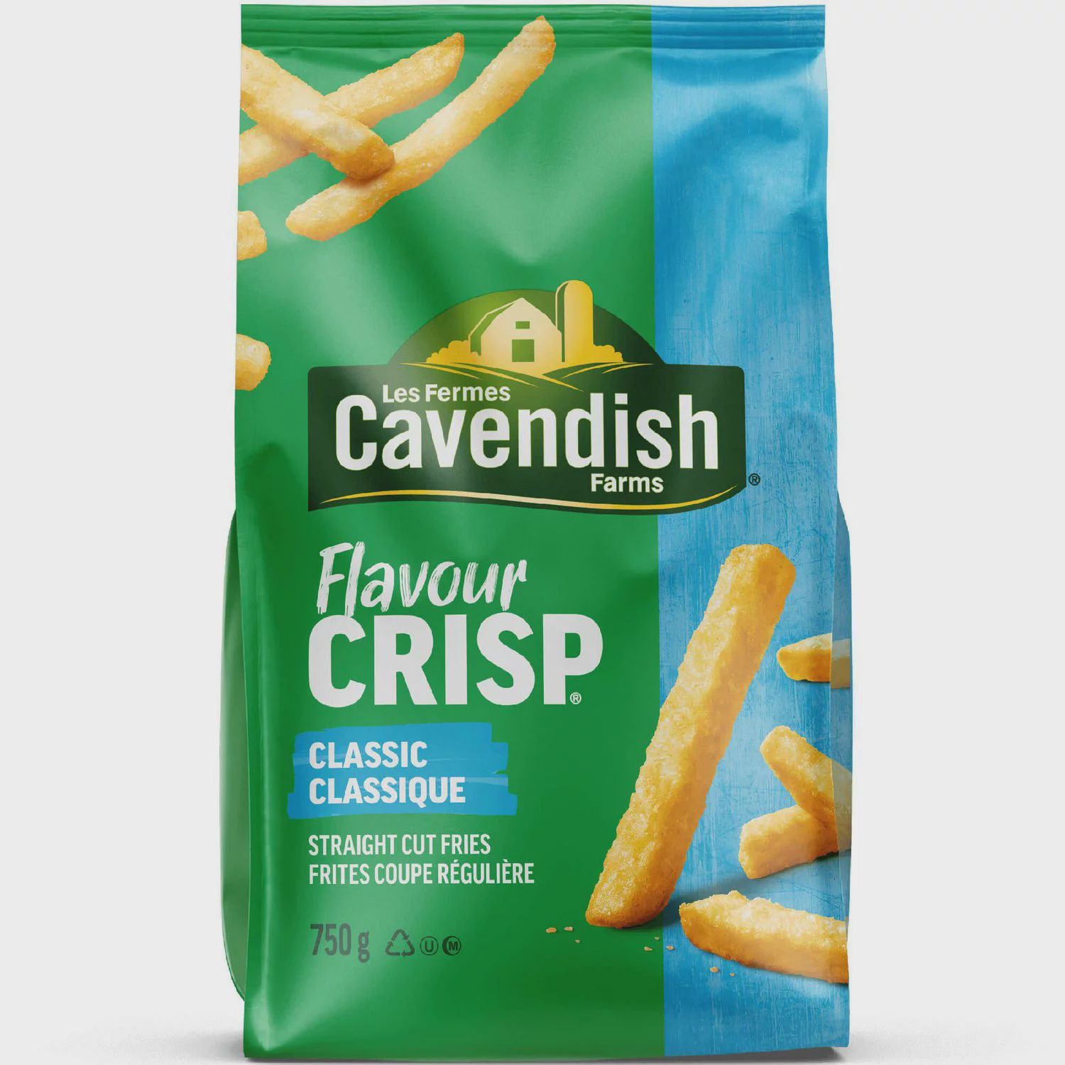 Cavendish Frozen - Flavor Crisp Classic Straight Cut French Fries 750g