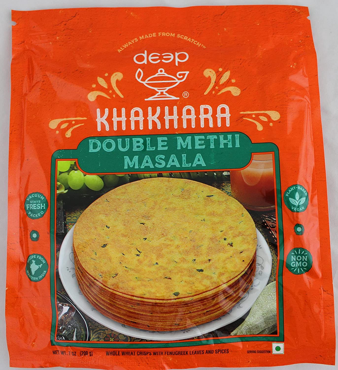 Deep - Double Methi Masala Khakhara 200g
