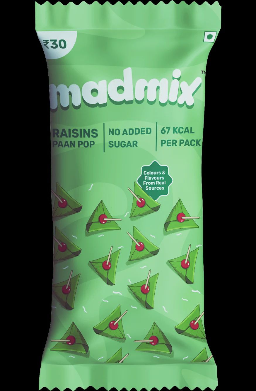 Madmix Raisins - Paan Pops 20g 1pc