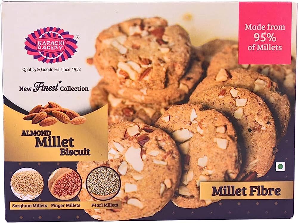 Karachi Bakery - Almond Millet Biscuits 300g