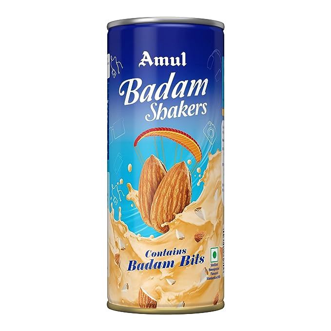 Amul - Kool Badam Shaker 200ml, Quantity: 200ml