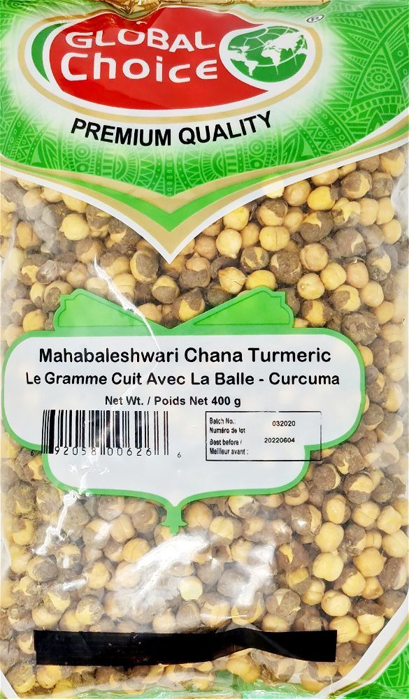 Global Choice - Mahabaleshwari Chana Turmeric 400g