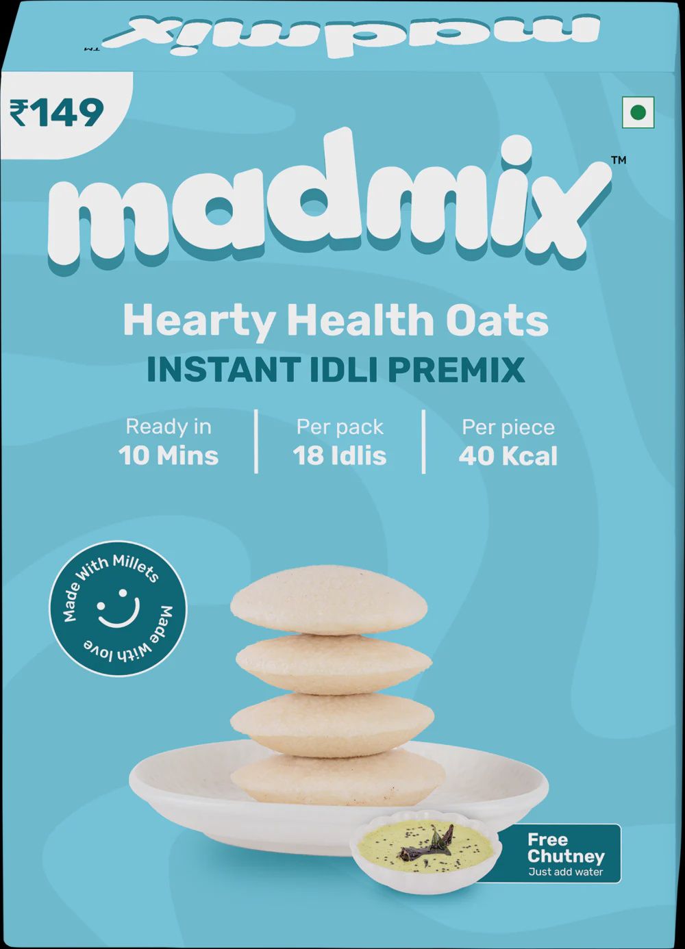 Madmix Idli Mix - Oats 270g