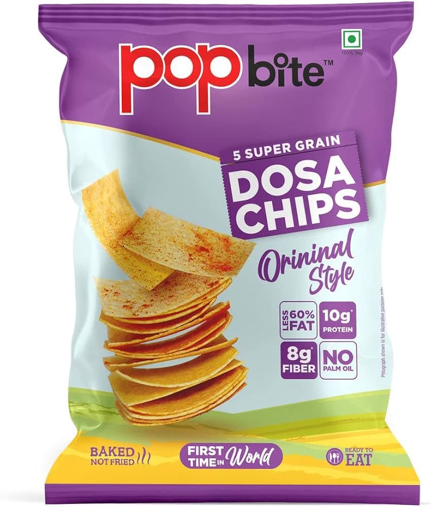 Pop Bites - Dosa Chips Original Style 100g
