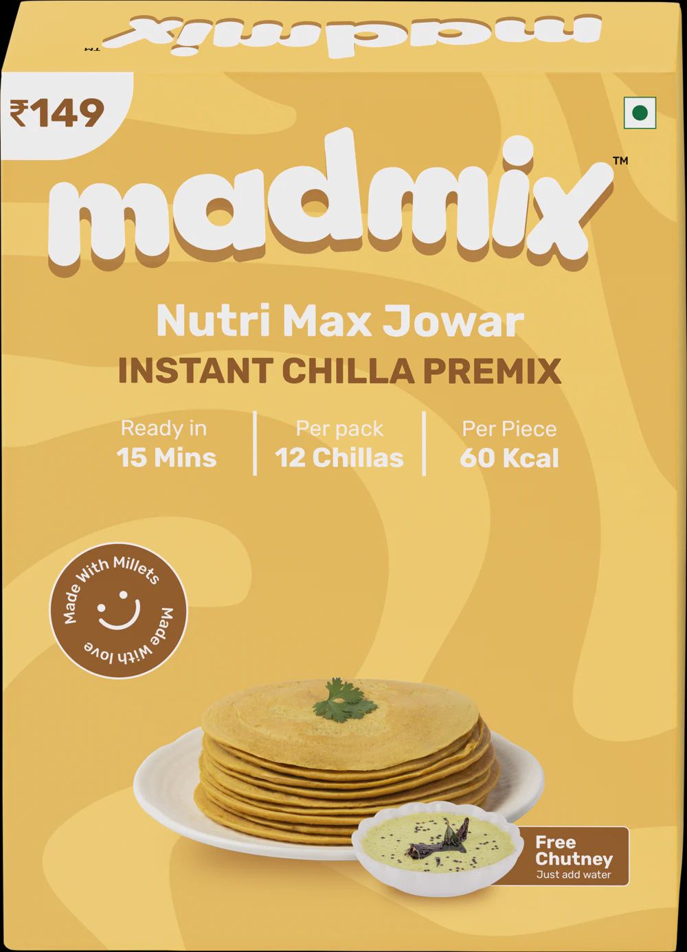 Madmix Chilla Mix - Jowar 270g