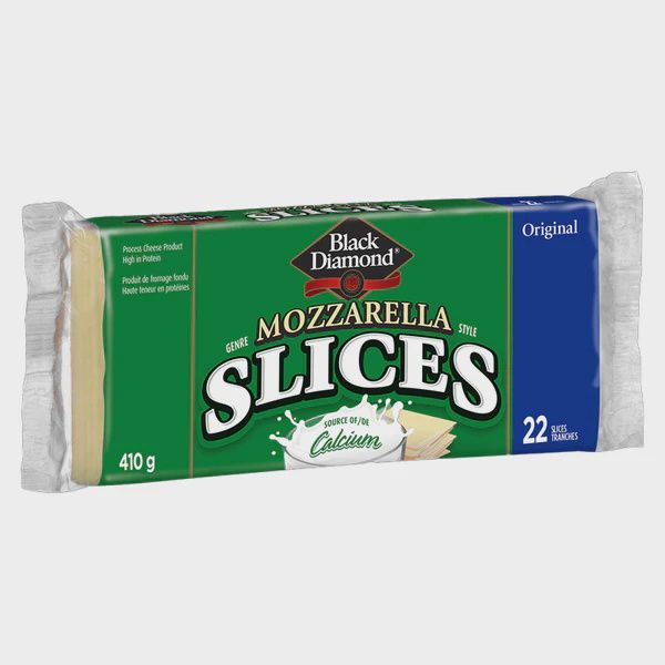 Black Diamond - Mozzarella Cheese Slices 410g