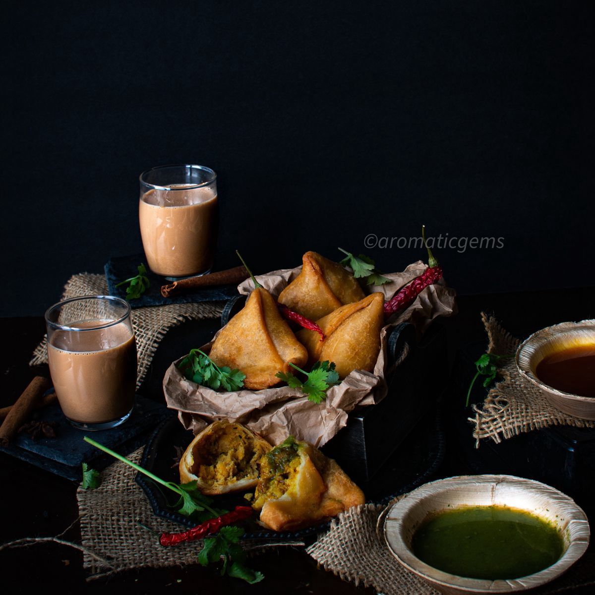 Chai Samosa Combo