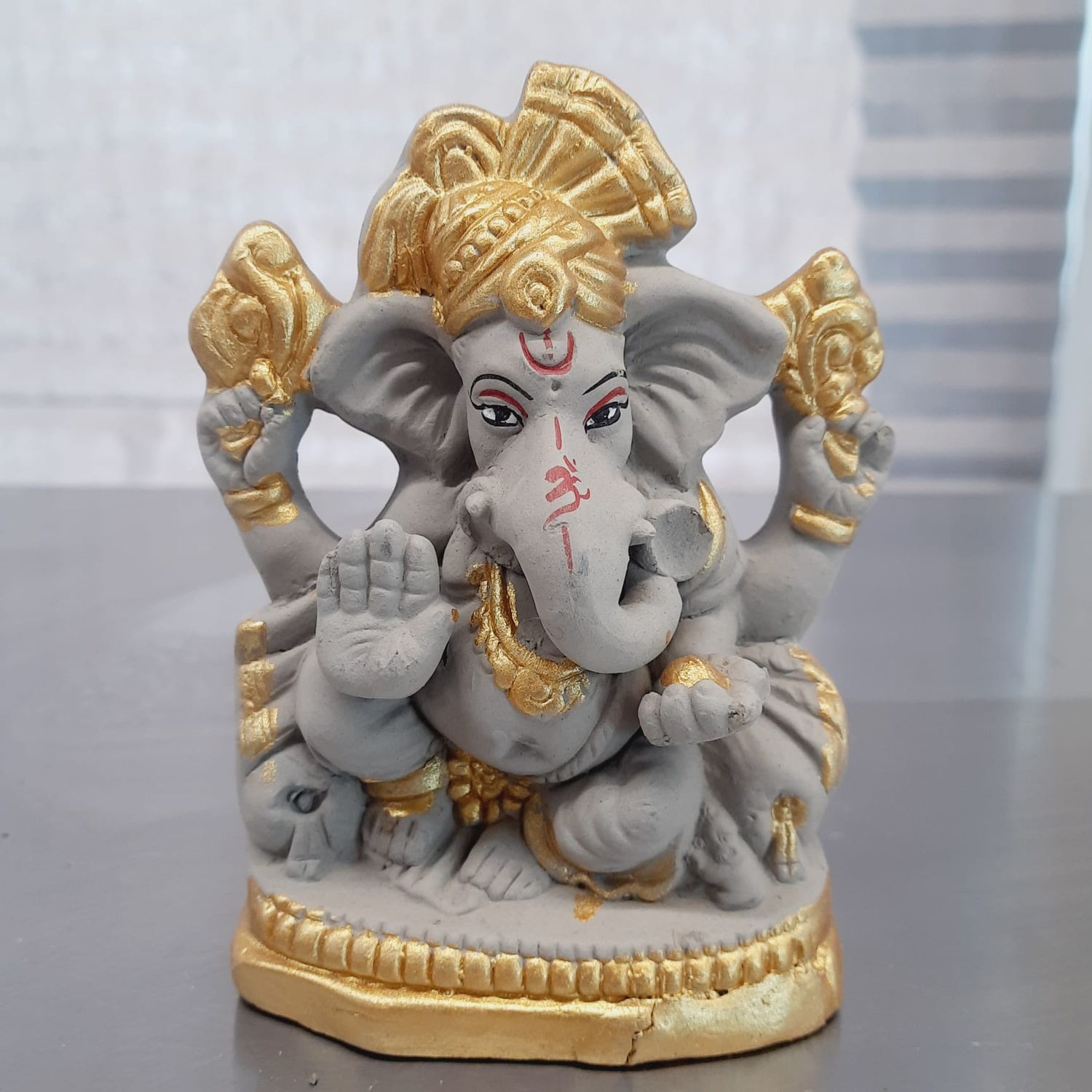 GANESH IDOL ECO-FRIENDLY 6&quot; (#3)