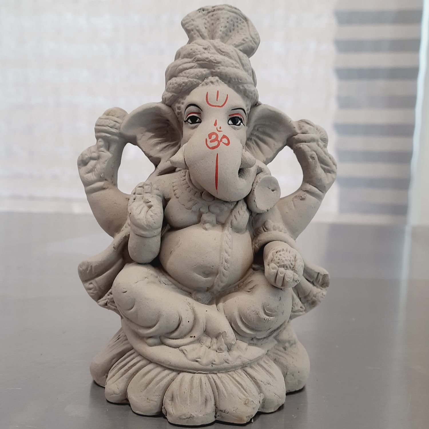 GANESH IDOL ECO-FRIENDLY 6&quot; (#2)