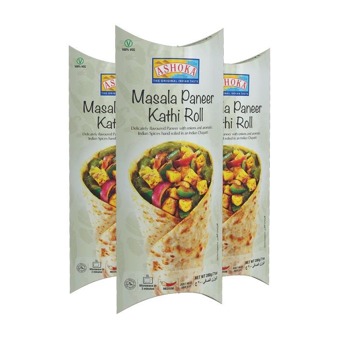 Ashoka Frozen - Kathi Roll Masala Paneer 200g