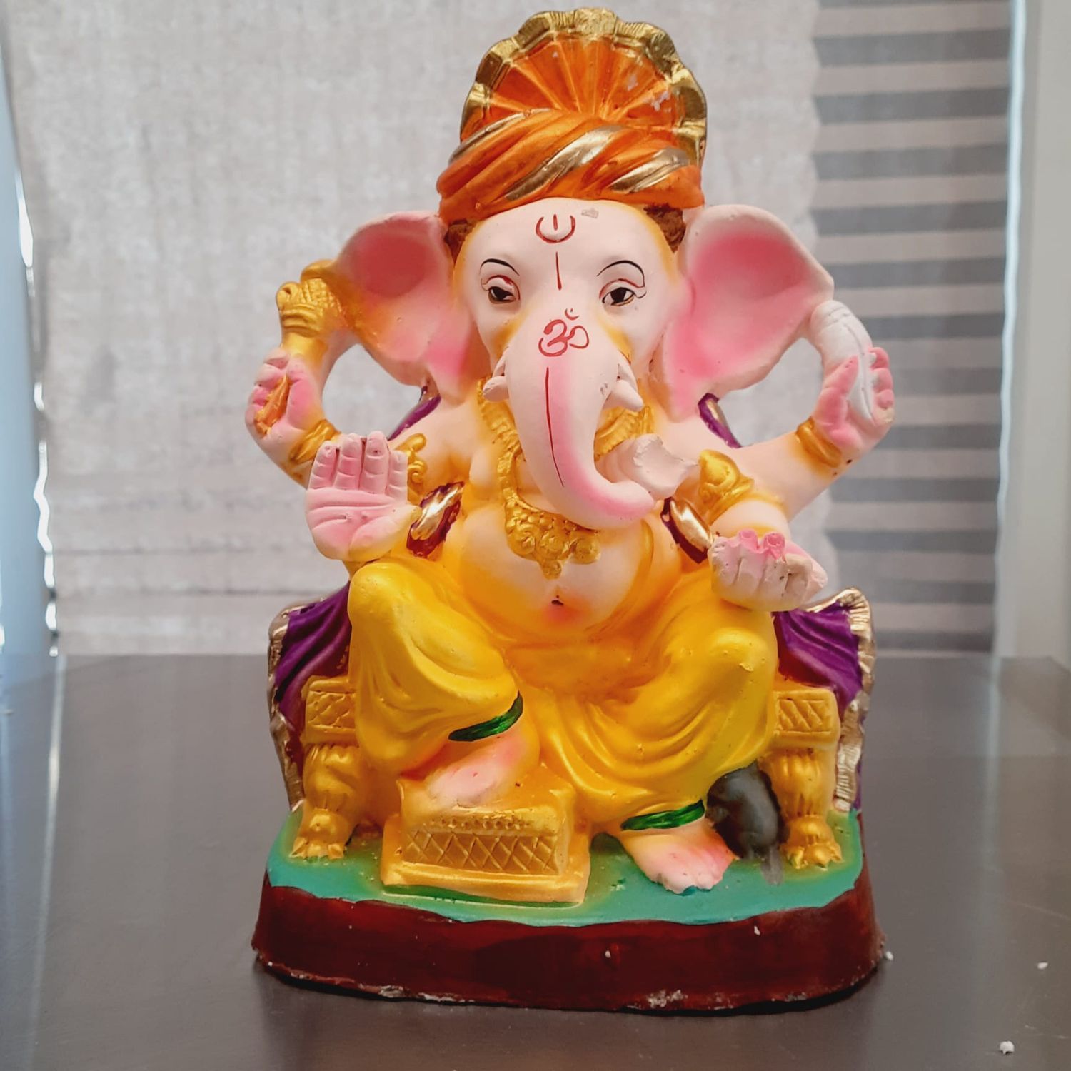 GANESH IDOL ECO-FRIENDLY 12&quot; (#3)