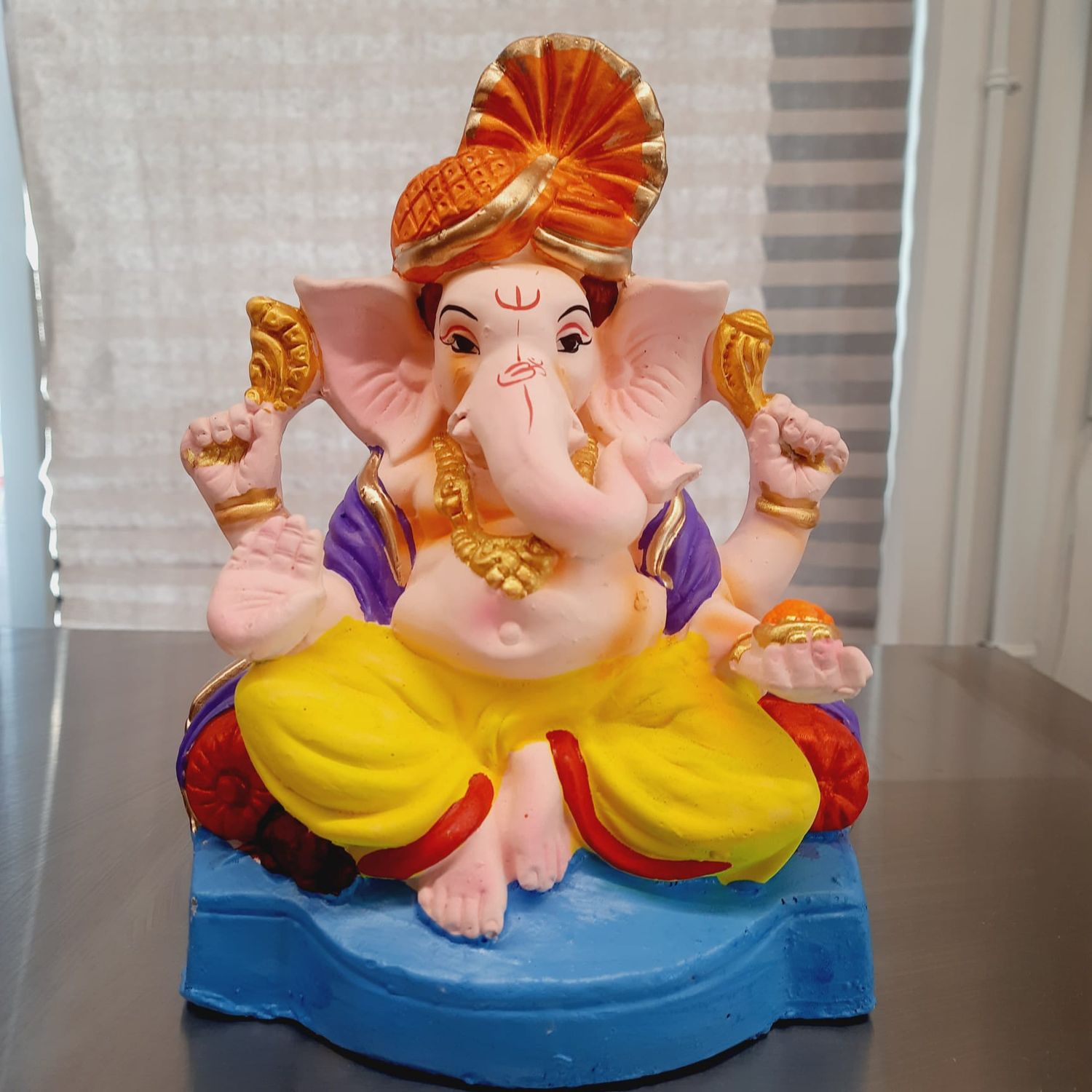 GANESH IDOL ECO-FRIENDLY 10&quot; (#1)
