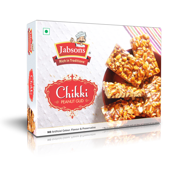 Jabsons - Chikki Peanut Gud 400g