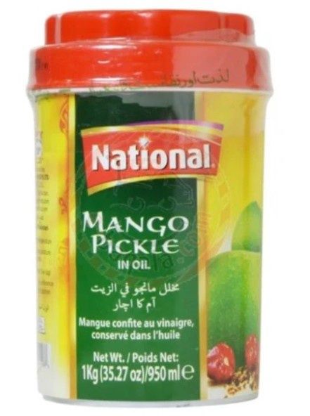 National - Mango Pickle in oil 950ml