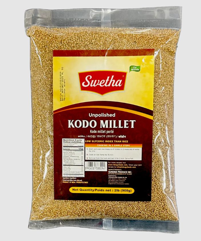 Swetha - Unpolished Kodo Millet 2lb