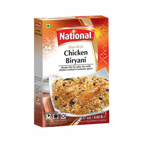 National - Chicken Biryani 39g