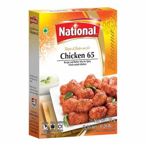 National - Chicken 65 95g